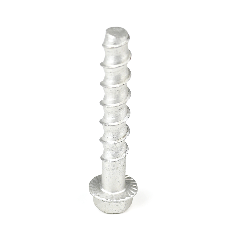 Heavy Duty Concrete Screw Bolt with ZINC Finish and 90mm Length in Metric Measurement