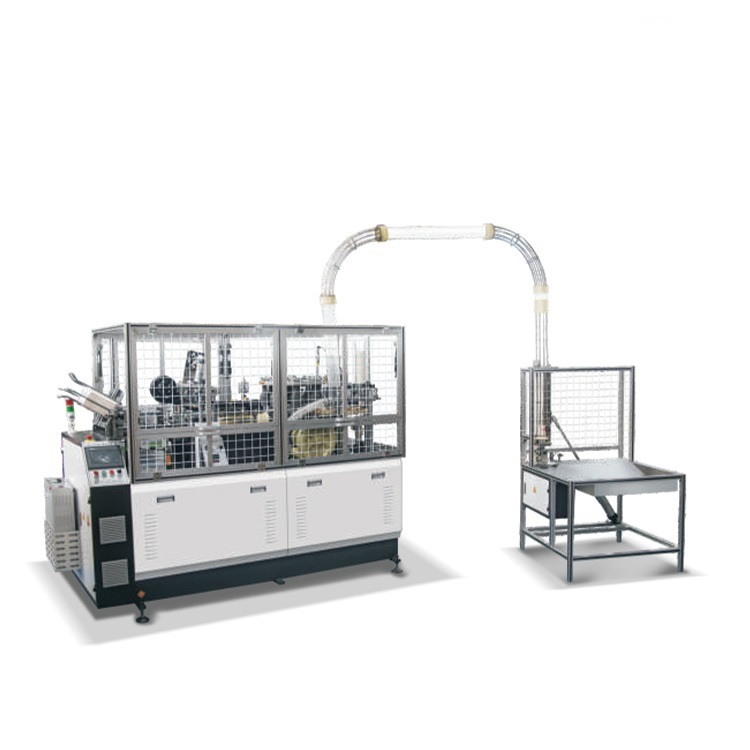 Fully Automatic 2-16oz Disposable Paper Cup Forming Machine 70-90pcs/Min Power Supply 380V 50Hz