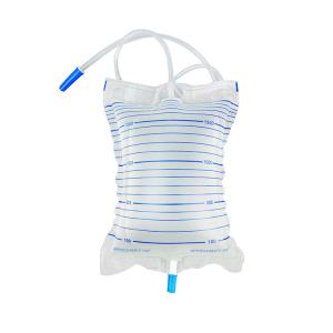 Quality Disposable Sterilize Urinary Drainage Bag Urine Container 1000ml 2000ml Urine Collection Bag With T Valve wholesale