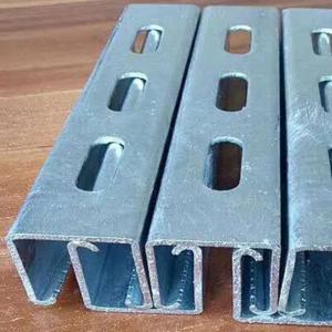 Quality Corrosion Resistant Stainless Steel Strut Channel C Section For Commercial Applications wholesale