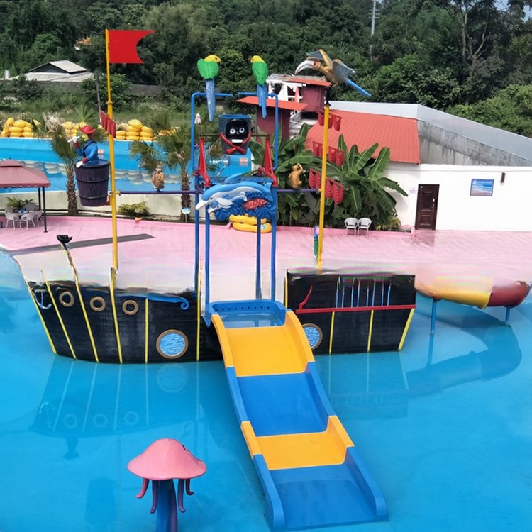 Pirate Ship Water Amusement Park Playground Equipment