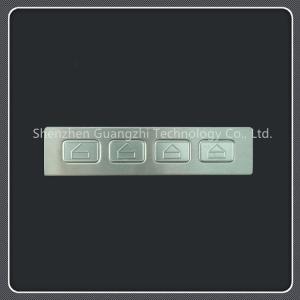 Shockproof Function Button On Keyboard 304 Stainless Steel Anti Drilling