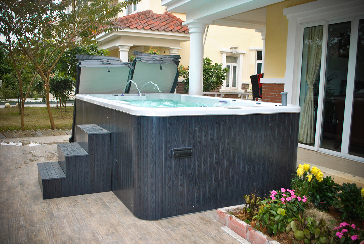 4 Meters Acrylic In Ground Swimming Pool Physical Practice Outdoor Swim Spa Pool