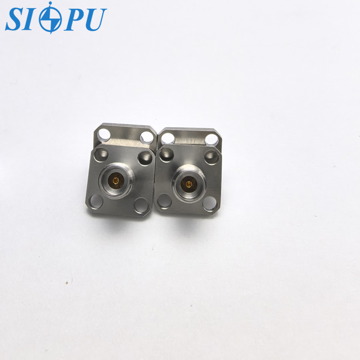 2.92mm Female RF Coaxial Connector – 4-Hole Flange Mount, Panel Socket