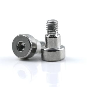 Quality HEX Custom M4 Stainless Steel 304 Socket Head Shoulder Screw for Household Equipment wholesale