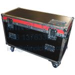 Twin Moving Head MDF Board Lighting Flight Case For Beam Light