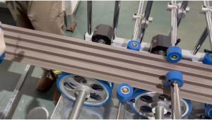 China Interior Decoration PVC WPC Louvered Fluted Wall Panel Extrusion Making Production Line on sale