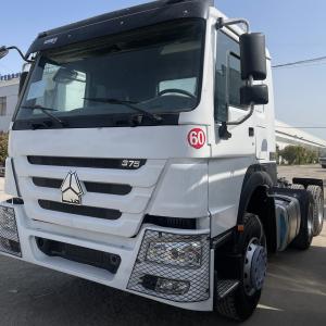Quality 6x4 Wheel 420hp Howo Sinotruk Tractor Truck Used Euro 2 Multimedia System wholesale