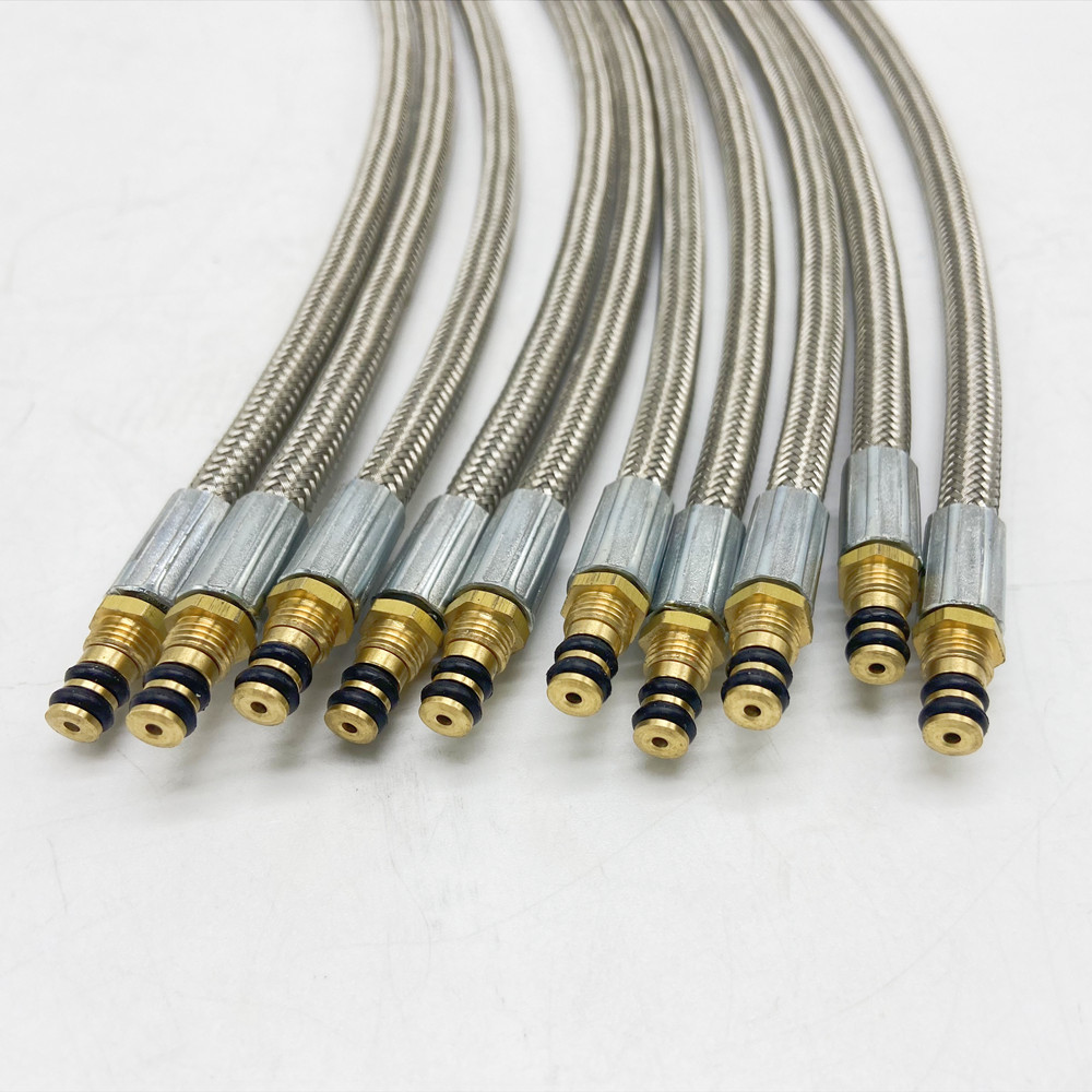 Stainless Steel Wire Braided LPG Hose With Fittings