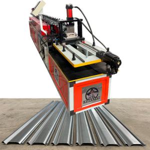 Quality 30-50m/min fast speed cutting rolling shutter door roll forming machine in Brazil Raw material: Galvanized steel wholesale