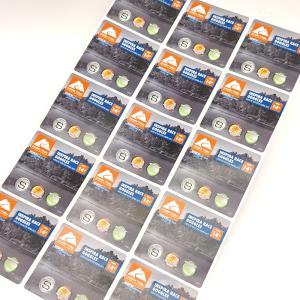 Quality Circular CMYK Household Essentials Labels BOPP Paper Oval Laundry Detergent Label wholesale