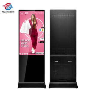 China 49 Portrait Freestanding Digital Display For Business Marketing HD LCD on sale