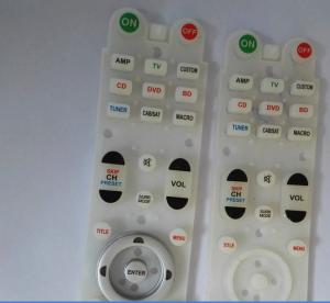 Quality Customized Conductive Rubber Keypads Fashion Skin - Touch For Remote Control wholesale