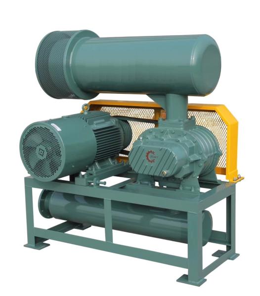 Cheap Low Noise Compact Structure Sl4005 Air Root Blower Three Lobe Double Oil Tank for sale