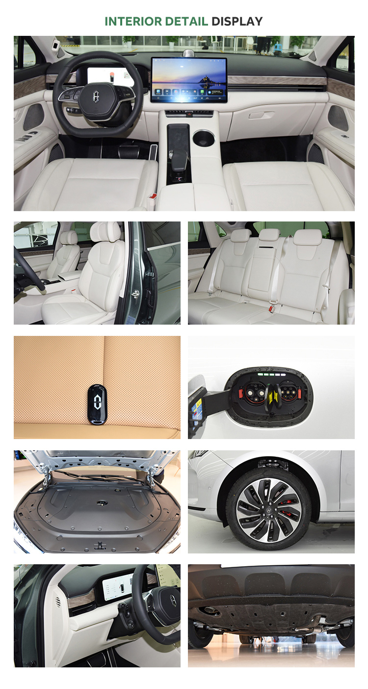 LED Light Type and 40kWh Battery Capacity Interboundary Electric Vehicle with Battery