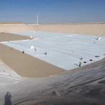 White Black Non-woven Needle Punched Geotextile PET PP For Road Highway Railway