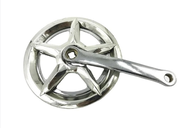 Bicycle Spare Parts Chainwheel And Crank With 34-42T 165MM Lightweight