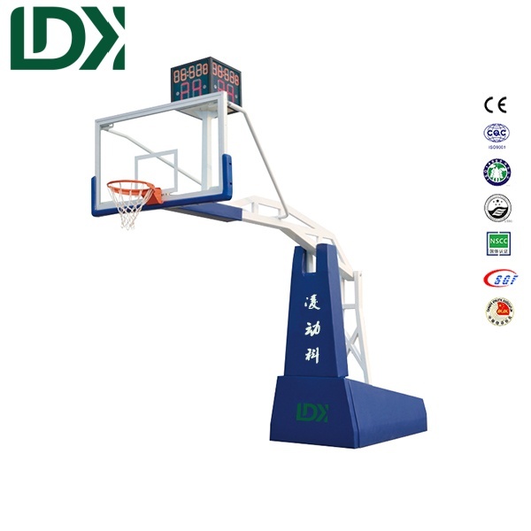Supplier Hot Sale Professional Basketball Stand Electric Hydraulic Basketball Hoop