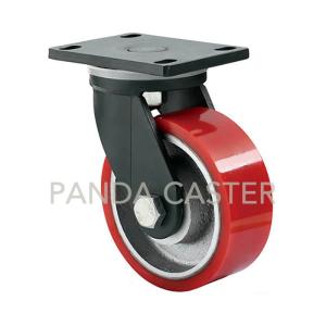 Quality Extra Heavy Duty Casters Wheels Tread Iron Core Wheel Swivel Caster 2000kg wholesale
