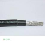 E312831 ECHU Cable UL1283 Electrical Cables 6AWG 105℃ 600V with Black Color 8AWG