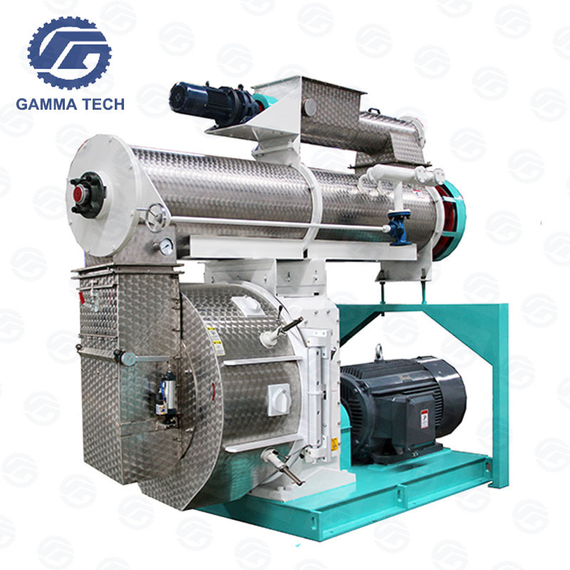508mm Die Pig Poultry Feed Pellet Machine 15TPH Cattle Feed Pellet Manufacturing Process