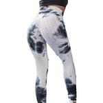 Butt Lift Womens Patterned Leggings Tie Dye Quick Dry Tummy Control