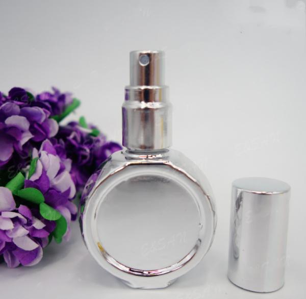 perfume oil bottle recycled glass bottles black blue red pink green cap plastic