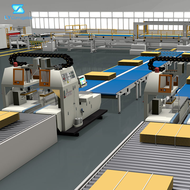 300mm Automatic Carton Box Packing Machine , Paper Bundle Packing Machine