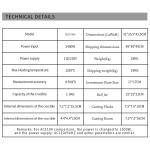 1400W Jewelry Melting Furnace Metal Jewelry Vacuum Casting Machine
