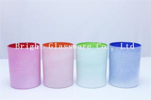 Quality decorative glass candle holder for wedding wholesale