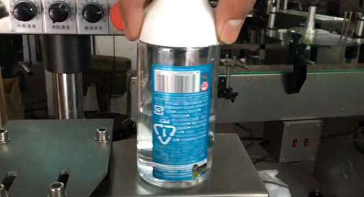 Orientation Automatic Sticker Labeling Machine Variable Speed Easy Operation