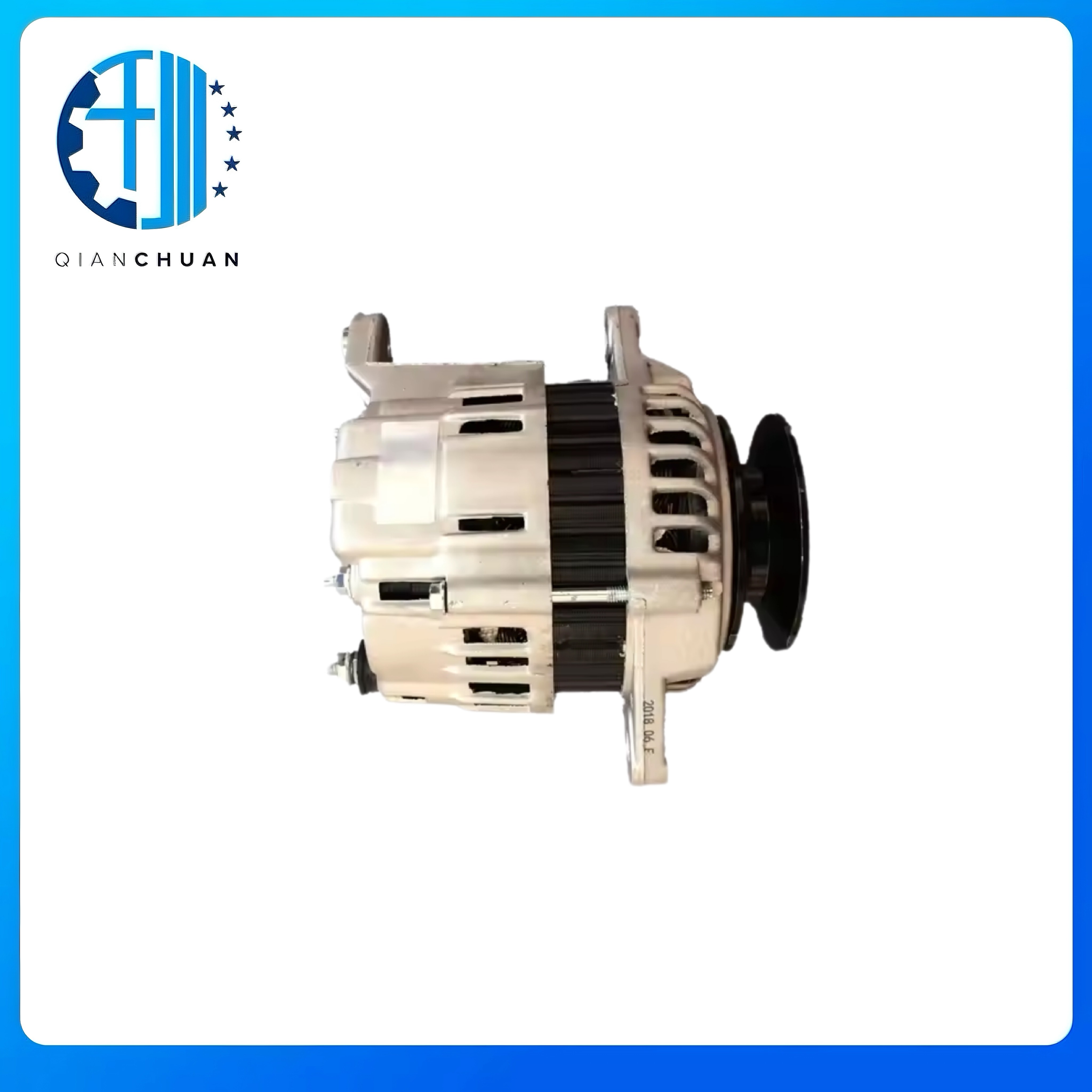 8972012810 8972283180 12V Alternator for Isuzu 4JG2 4JB1 Diesel Engine Excavator Spare Parts