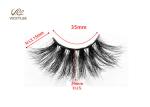 Soft Mink Hair Long Wispy 29MM 7D Volume Lashes
