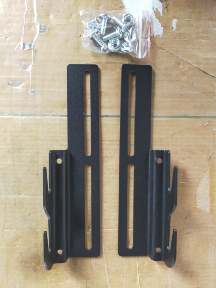 Bed Frame Brackets Headboard Adapter Adjustable Attachment Parts for Black Metal Beds