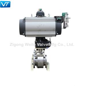 Quality SS Pneumatic Actuator Ball Valve Fireproof API 6FA Corrosion Resistant wholesale