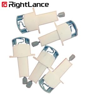 Quality 0.021kg White 1.8mm Automatic Blood Lancet Pen Blood Lancet ABS Skin Safe wholesale