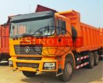 25 - 30 Ton 10 Wheeler Dump Truck SHACMAN F2000 Cabin Model 6x4 Driving Type