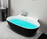 Stable Small Freestanding Soaking Tub Stand Alone Bathtubs 215KG