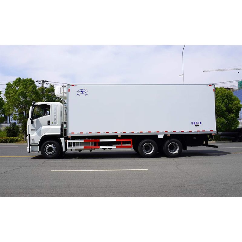 10 Wheels 10tons Refrigerator Truck Freezer Insulation Truck Refrigerated Customization