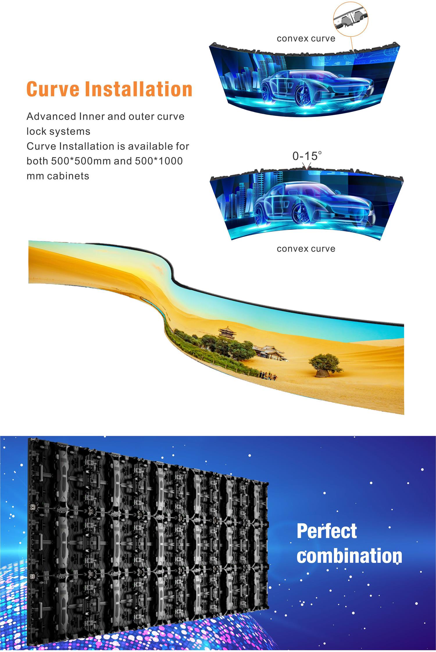 Stage Portable LED Display Panels P3.91mm LED Rental Display Screen For Events