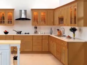 Quality 60 Inch Contrasting Kitchen Island And Cabinets With Lazy Susan Basket wholesale