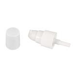 White PP Plastic Screw Lotion Pump 20/410 Press Type Cream Dispenser Pump