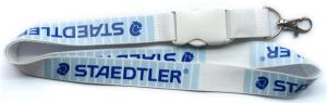 Quality China lanyard factory for high graded metal detachable buckle polyester neck lanyards, wholesale