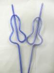 Disposable Plastic Drinking Bendy Straws Bar Party