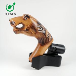 Quality OEM ODM Carving Wooden Umbrella Handle Various Color Windproof wholesale
