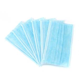 Quality 3 Ply Non Woven Sterile Face Masks Odorless For Food Processing Industry wholesale