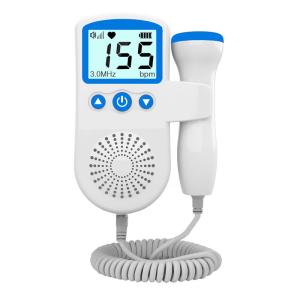 Quality OEM Portable Fetal Heart Monitor Ultrasonic Fetal Doppler For Office Travel wholesale
