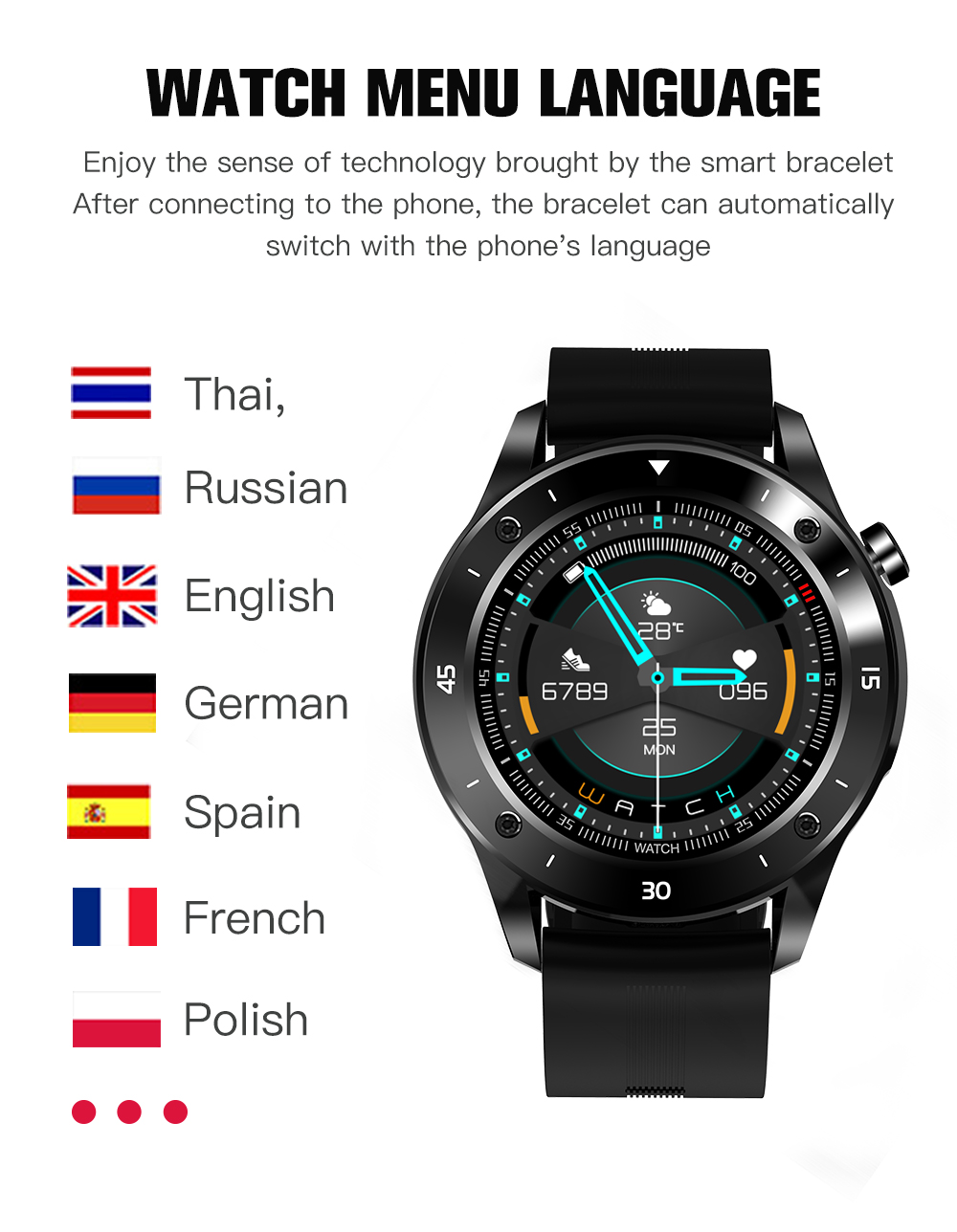 NFC F20 Classic Minimalist Watches Heart Rate Sedentary Reminder Monitor Relojes Inteligentes
