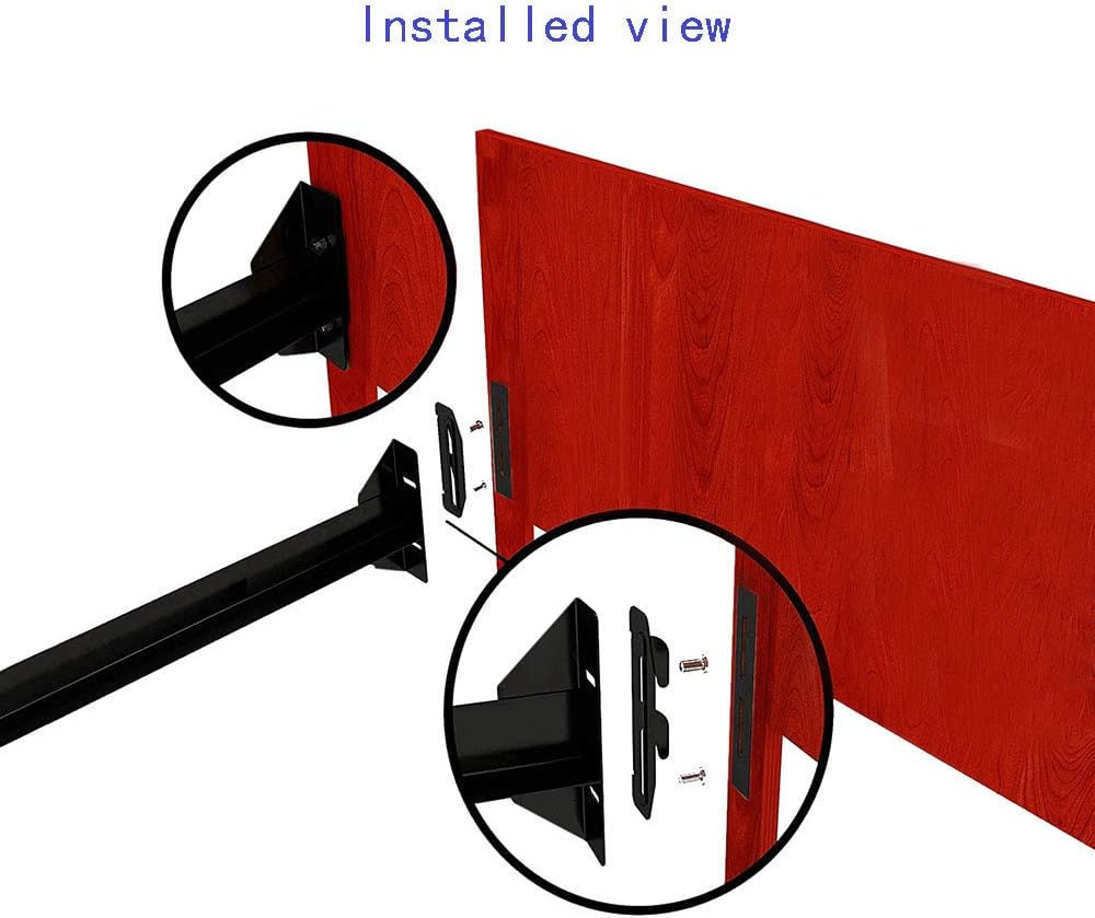 Adjustable Footboard or Headboard Attachment for Metal Bed Frame Heavy Duty Brackets