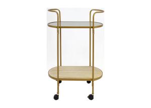 Quality MDF 20kg 66cm High Kitchen Storage Trolley wholesale